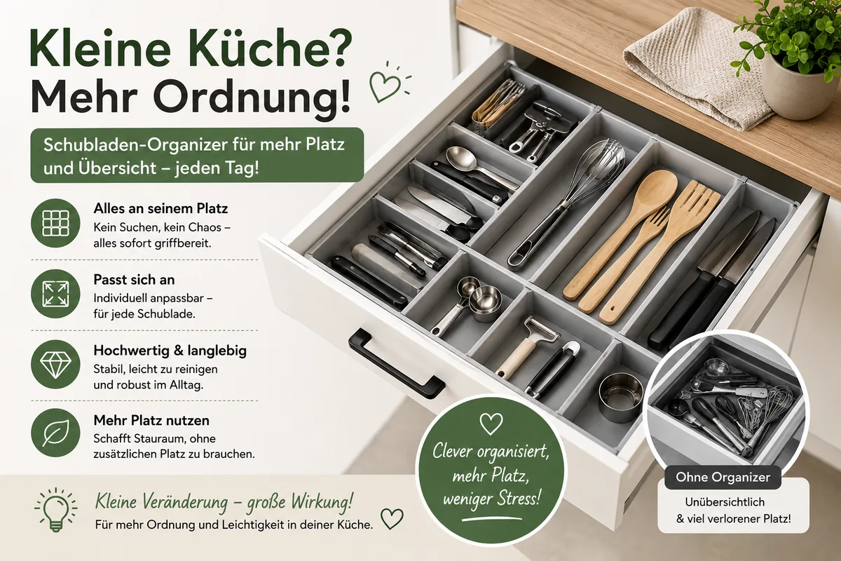 Schubladen-Organizer für mehr Ordnung
